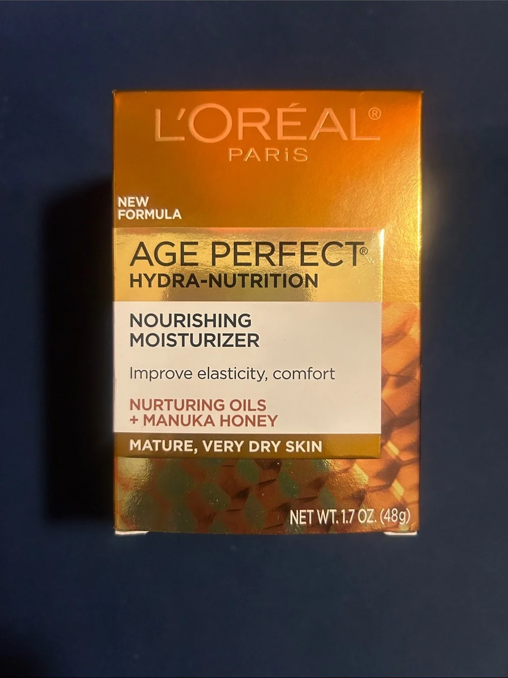 Age Perfect Hydra-Nutrition Nourishing Moisturizer - Gold